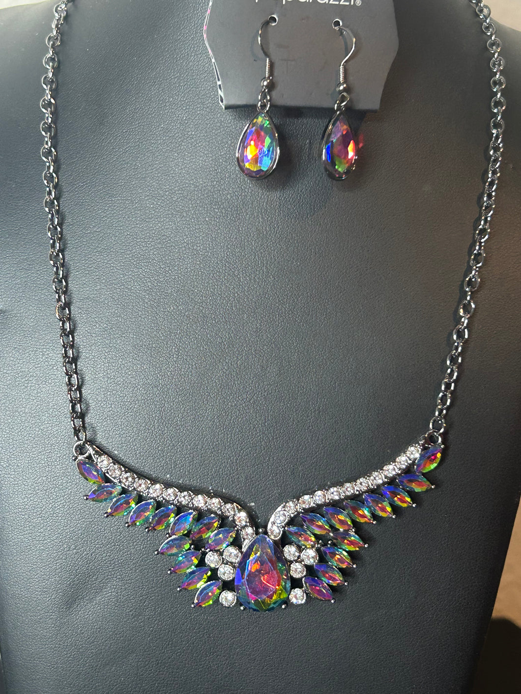 Angel Wings Empire Diamond Necklace