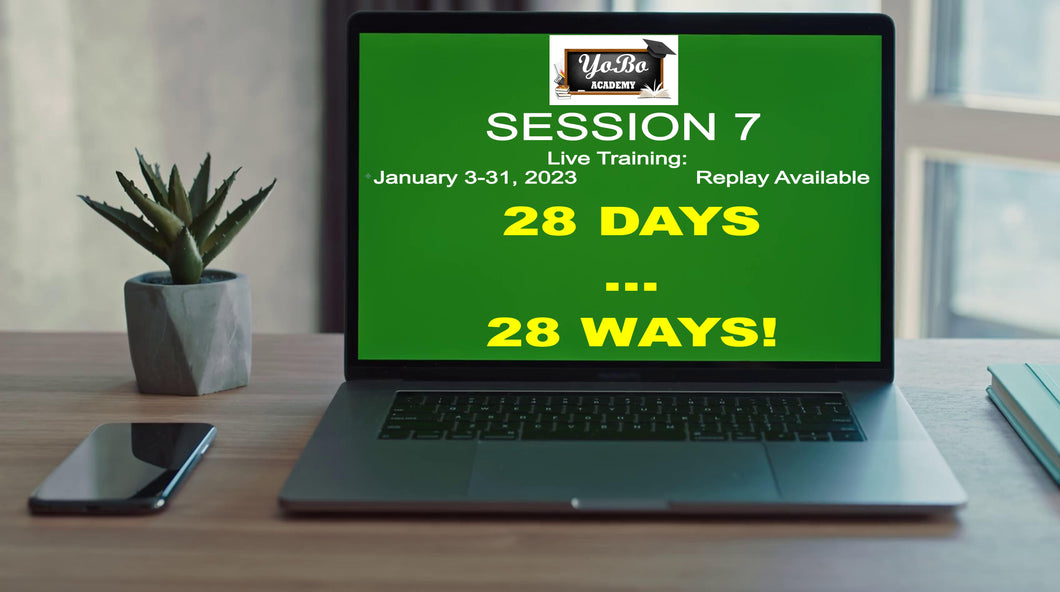 YoBo Academy - Session 7:  
